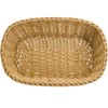 Saleen Multi-Purpose Basket, Suitable for Gastronomy, Rectangular, Plastic Fibre, Dark