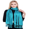 CJ Apparel Women's Hand Made Nepalese Tassels Shawl Pashmina Scarf,