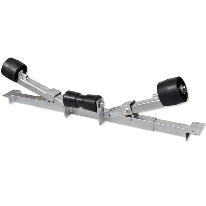 vidaXL Adjustable Boat Trailer Guide Poles, Bunk Side Guides for