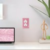 ElevateTech Glitter Light Switch Covers, 2 Pcs Shiny Pink Rhinestones