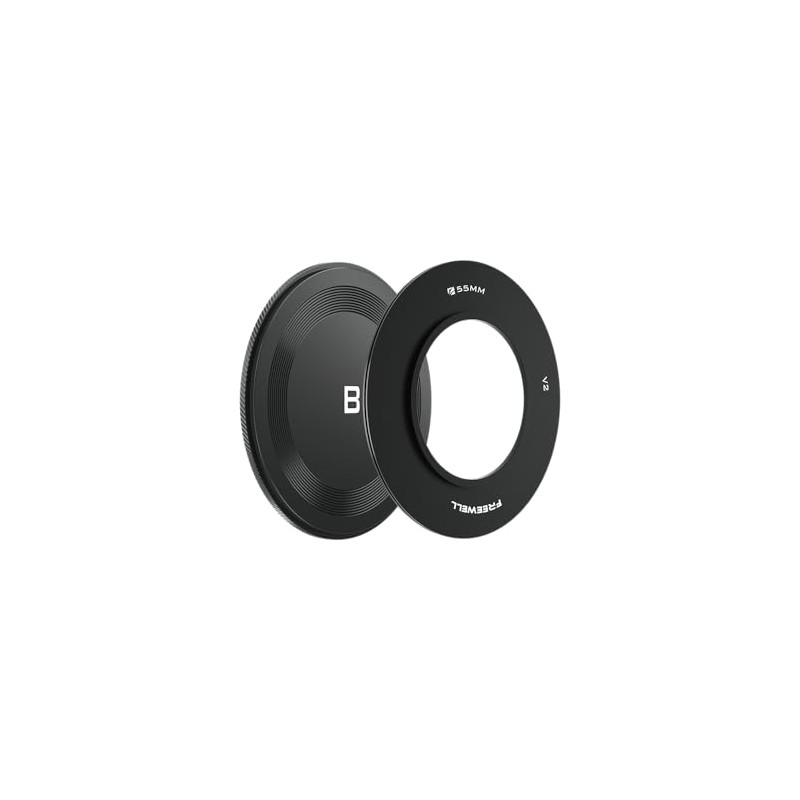 Freewell 55mm Adapter Ring with Back Cap for V2 Series