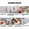 YKKJ Clothes Pegs, No Pins, Duvet Fixing, No Needles, for