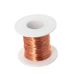 Fielect 0.38mm Inner Dia Magnet Wire Enameled Copper Wire Winding Coil 164Ft Length QA-1-155 2UEW Model Widely Used for A Variety of Motors