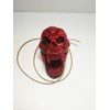 Aztec Death Whistle - Skull Blood Red