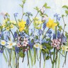 20 Napkins Daffodil Spring Flowers Flower Meadow