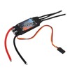 Black 60A Bidirectional Brushless ESC Rapid Response Brushless Electric Speed