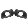 Bnineteenteam 1 Pair Fog Light Cover Fog Light Trim Cover