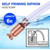 nutmanel Syphon Tube Fuel Siphon for Gas/Water/Gasoline/Fuel Shaker Siphon Self