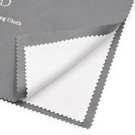 JARGOD Pro Size Silver Polishing Cloth Jewelry Cleaning Cloth 11" X 14" inches for Cleaning Gold, Silver and Platinum Jewelry Coins Watch, Keeps Jewelry Clean and Shining. (Pack of 2)