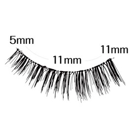 3D EYES Eyelash 03 Volume Fringe (Double Back Facing)
