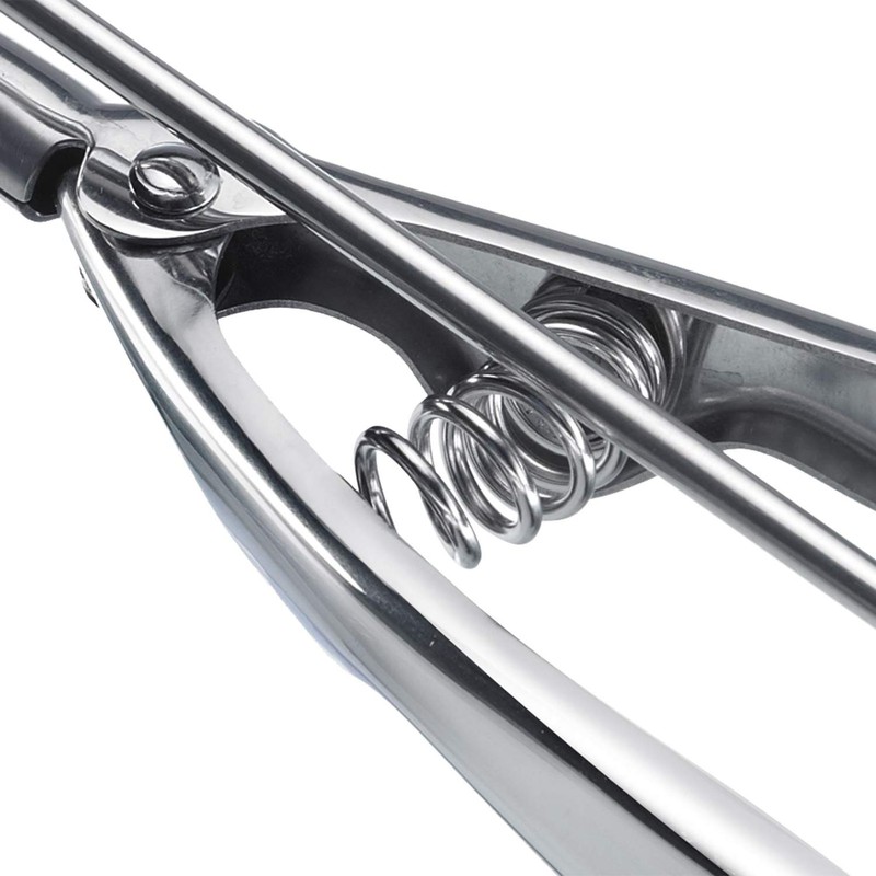Westmark Speiseeislöffel/Eisportionierer, mit Zangengriff, Länge: 21,8 cm, Rostfreier Edelstahl, Profi,