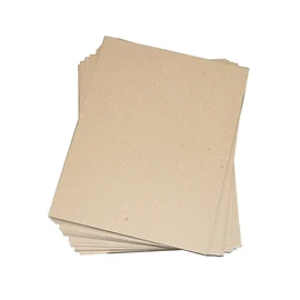 Secure Seal 8.5x11 Chipboard Pads Brown Scrapbooking Sheets 22PT (.022”) Light Weight (Pack of 200)