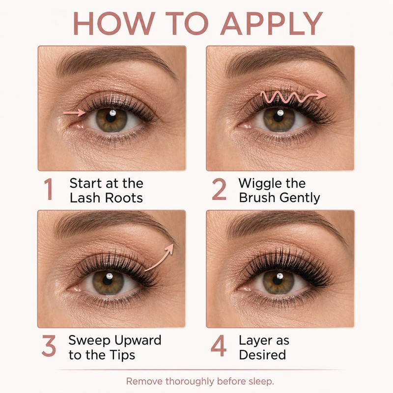 My Amazing Lashes 4D Silk Fiber Mascara for Mature Women