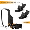 UNIGT UTV Rear Side View Mirrors Compatible with 2015+ Polaris