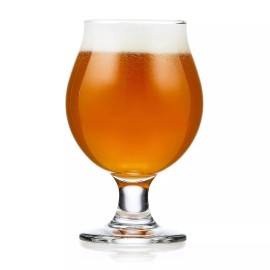 Libbey Entertaining Essentials Belgian Beer Glasses, 13 oz, Craft Beer Glasse...