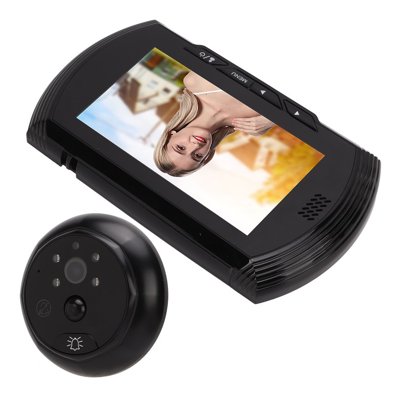 2MP 1080P Digital Door Viewer Peephole Camera 4.5in LCD Display
