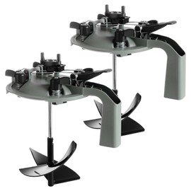 EATHEATY Paint Can Pour Spout - 4L/1 Gallon Size - Mixing Mate Paint Lid with Leak-Proof Seal - Pistol-Grip Handle Universal Paints Shaker for Stirring, Storing and Pouring