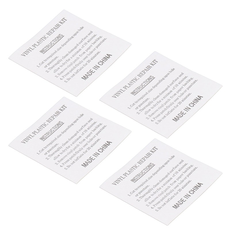 50Pcs Swimming Pool Transparent Repair Sticker Self Adhesive Repair Patch