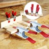 Metal Clamping Clamps Pack of 20 Spring Clamps Mini 4
