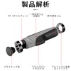 REYLNXR Dark Gray 2pcs Bicycle Grips for Anatomical Engineering Comfort
