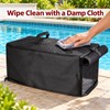 600D Oxford Pool Pump Winter Cover, Waterproof UV-Resistant Equipment Cover