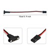 3Pcs RC Models JR Extension Cable, 1-to-2 Y Magnetic Snap-on