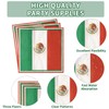 Grencian 96Pcs Mexico Flag Birthday Party Supplies Mexican Flag Party