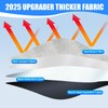 Foldable Sun Shade WODSTA Full Coverage Windshield Sunshade fit for