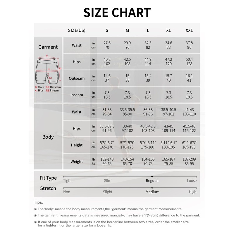 ARSUXEO Men's 2 in 1 Active Running Shorts with 2