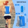 Hydration Running Vest for Women Men,Lightweight Breathable Reflective Hydration Pack