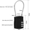 Sicomne Padlock Suitcase Luggage Locks TSA Approved, Rocuben Suitcase Locks