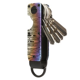 ROSSM Key Organizer | Compact Metal Key Holder | Minimalist Innovative Key Fob | Mini Key Case That Protects Up To 6 Keys