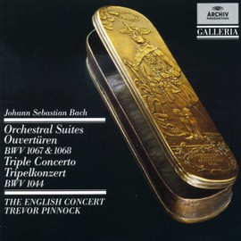 Bach: Orchestral Suites BWV 1067, 1068; Triple Concerto BWV 1044 /Pinnock