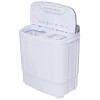Unbrand Compact Mini Twin Tub 8lbs Washing Machine Washer Spinner