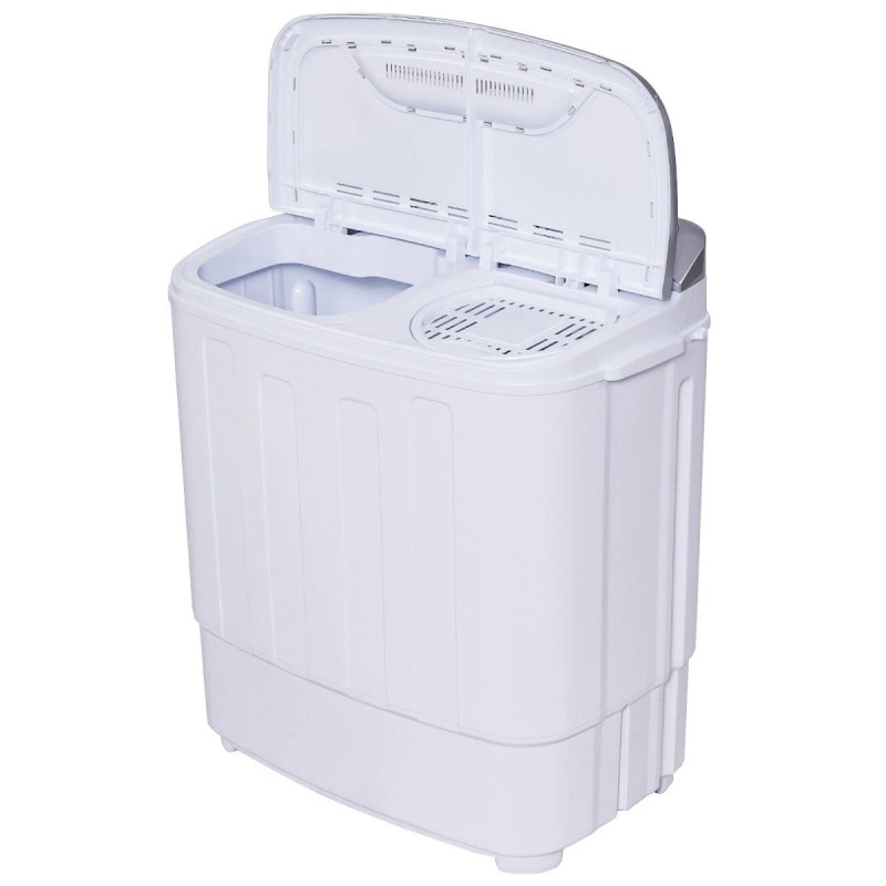 Unbrand Compact Mini Twin Tub 8lbs Washing Machine Washer Spinner