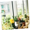 Mipcase 8Pcs Floral Water Tubes with Suction Cups Durable Flower