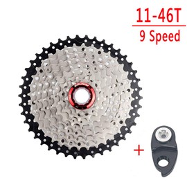 BOLANY 8 / 9 / 10 / 11 / 12 Speed Cassette, 11-32T / 11-36T / 11-40T / 11-42T / 11-46T / 11-50T / 11-52T Wide Ratio Mountain Bike Freewheel Sprocket with Front Derailleur Extension