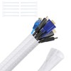 Organizador de Cables, Manguitos de Cable Cubre Cables Protector para