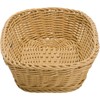 Saleen Multi-Purpose Basket, Suitable for Gastronomy, Rectangular, Plastic Fibre, Dark
