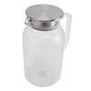 Water Pitcher with Lid and Handle 1500ml Acrylic Heat Resistant