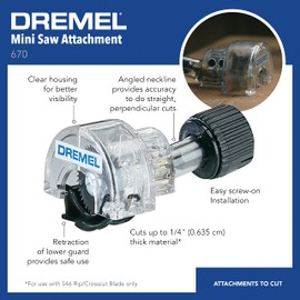 Dremel 670 Mini Saw Attachment