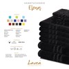 Lavea Set of 10 Elena Terry Series Washcloths, 15 x