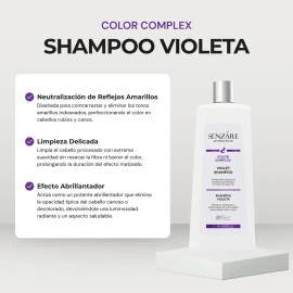 Senzáre Color Complex Shampoo Violeta 300 ml