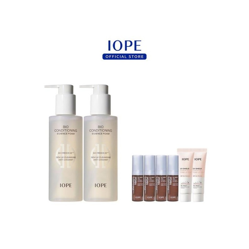 IOPE 아이오페 바이오 컨디셔닝 에센스 폼 180ml 2개 IOPE Bio
