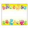 TREND enterprises, Inc. Rainbow Handprints Terrific Labels, 36 ct