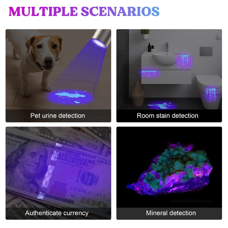 LET'S RESIN UV Light for Resin Curing, Portable Mini 365nm
