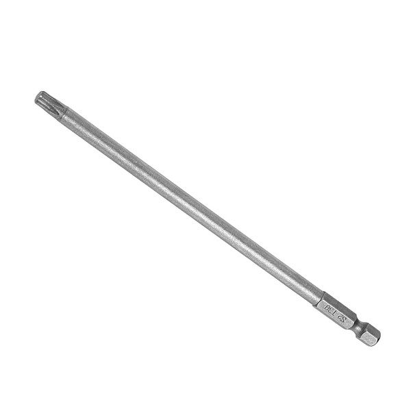 CoCud T30 Torx Head Screwdriver Bit, 6" Long 1/4 Inch