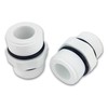Finerfilters 3/4" x 3/4" Male Threaded Hex Nipple Plastic Fittings