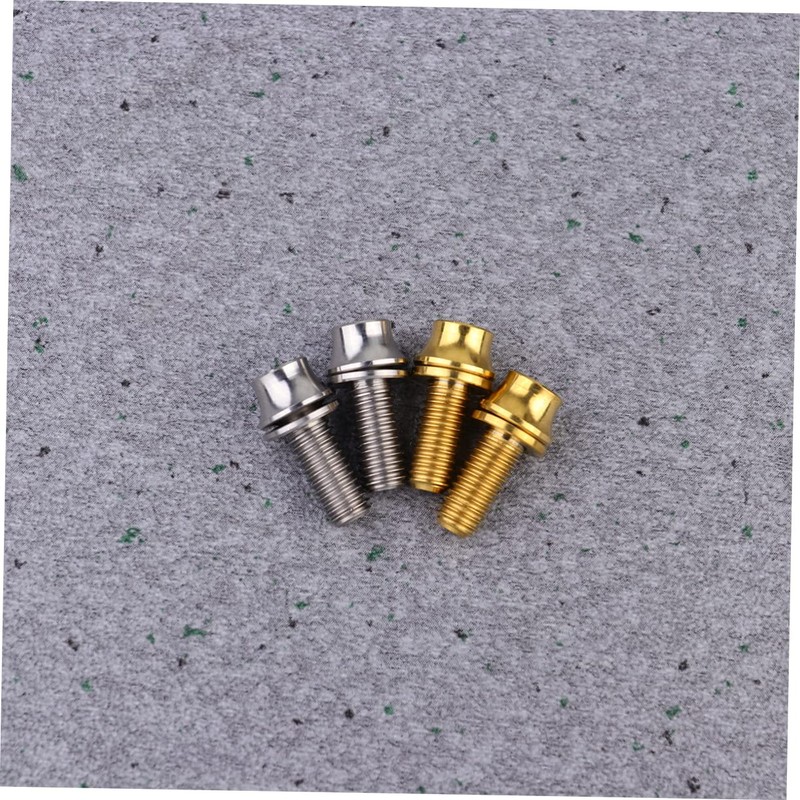 ULTECHNOVO 3sets Aluminum Alloy Screw M5x12mm Bike Screw Replacement Handle