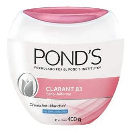 Crema Aclaradora Pond's Clarant B3 Para Piel Seca De 400g